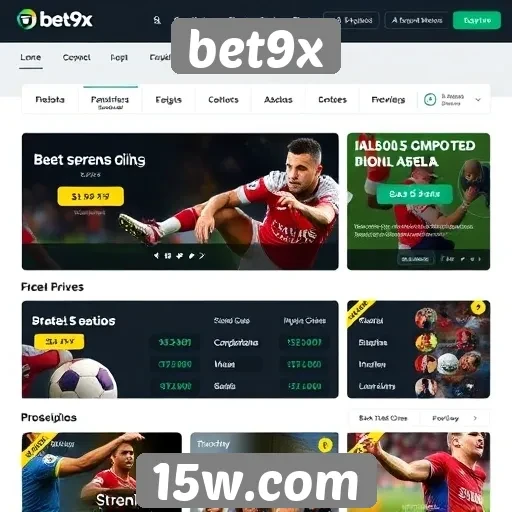 Promoções e bônus atraentes do site bet9x